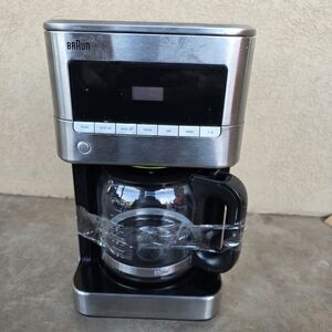 Braun Stainless Steel Coffee Maker
